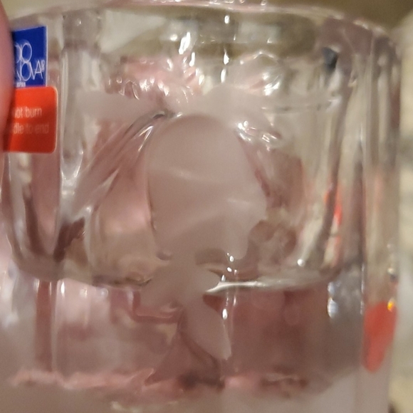 STUDIO NOVA Clear etched Glass Votive holder - Picture 6 of 8